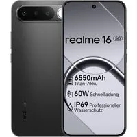 Realme Realme 16 5G 6,57-Zoll-AMOLED-Display, 6550-mAh-Akku Smartphone (6.57 Zoll, 256 GB Speicherplatz)