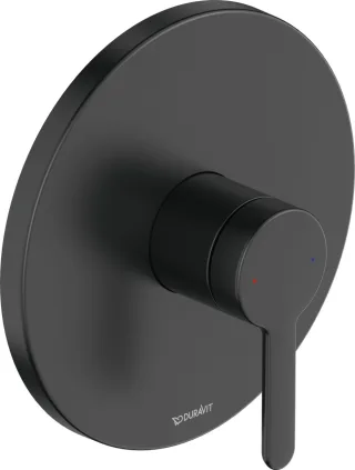 Duravit C.1 Einhebel-Brausemischer Unterputz Schwarz Matt 170x77x170 mm - C14210010046 C14210010046
