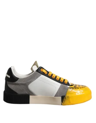 Dolce & Gabbana Mehrfarbige MIAMI Low Top Sneakers Schuhe