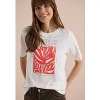 CECIL T-Shirt mit Fotoprint und Wording