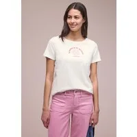 STREET ONE T-Shirt aus reiner Baumwolle