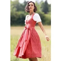 MarJo Dirndl Midi Dirndl 2tlg. - BIBERBACH - koralle