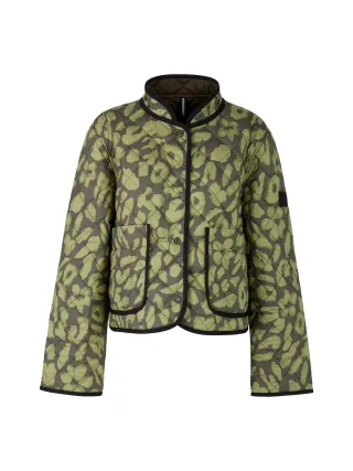 Marc Cain Sports - Gesteppte Wendejacke „Rethink Together“ olive drab - Gr. - 38