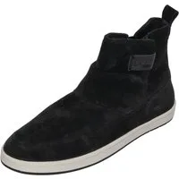 HUB Serve N30 Soft Nubuck Stiefelette Black White