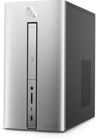 HP Pavilion 570-p068ng [AMD A10-9700 350GHz 8GB RAM 1TB HDD + 128GB SSD AMD Radeon RX 460 DVD Win 10 Home] silber