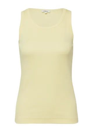 s.Oliver - T-Shirt gelb - Gr. - 36
