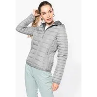 Kariban Steppjacke Leichte Damen-Steppjacke mit Kapuze