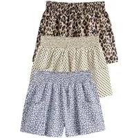 Next Sweatshorts Shorts für den Urlaub (3-tlg)