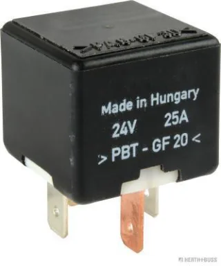 HERTH&BUSS Relais, Arbeitsstrom, 24 V, 25 A, 4 pins - 75899302