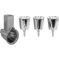 Smeg Küchenmaschinen Zubehör-Set SMSG01 Gemüseschneiderset Edelstahl