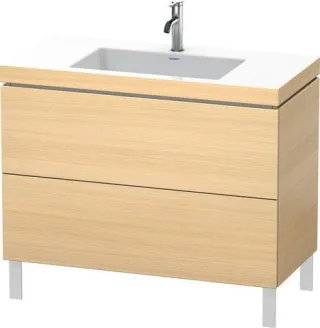 Duravit L-Cube c-bonded Set bodenstehend Mediterrane Eiche Matt 1000x480x698 mm - LC6938O7171 LC6938O7171