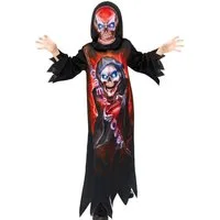 Riethmüller Kostüm Sensenman Kostüm für Kinder Tunika mit Maske