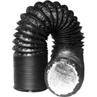 CannoBox Flexrohr Gewächshaus Growbox Ø150mm Flex-LüftungsSchlauch PVC Abluftschlauch, Doppelflexschlauch, 150 mm, Ø150mm,Doppelflexschlauch,growzelt,gewachshaus