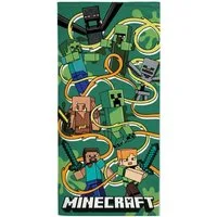 Minecraft Badetücher Minecraft Badetuch 70x140cm – Funtage Graphic Design, 100% Baumwolle (1-St)