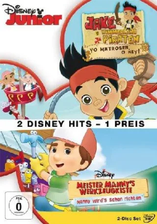 Jake und die Nimmerland Piraten - Yo Matrosen O Hey! / Meister Manny's Werkzeugkiste - Manny wird's schon richten [2 DVDs]