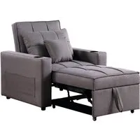 HTI-Living Relaxsessel Schlafsessel Maritta (Stück, 1-St., 1 Sessel), mit Becherhalter und Seitentasche