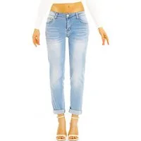 be styled Mom-Jeans Lässige Mom Jeans Hose - Bequeme Stretchjeans - Damen - j16e-1 mit Stretch-Anteil