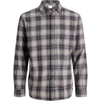 Jack & Jones PlusSize Langarmhemd JJJAMES FLANNEL SHIRT L/S PLS Baumwolle, regular fit