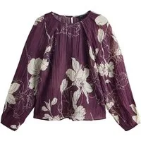 Next Langarmbluse Bluse mit voluminösen langen Ärmeln (1-tlg)