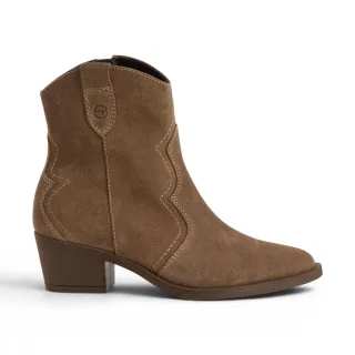 Tamaris Damen Camel Brown Wildleder Cowboy Western Knöchelstiefel – 25702-41