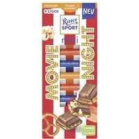 Ritter SPORT Schokolade, Ritter Sport Mini Movie Night 9er beliebte Karamell-Varianten 150g