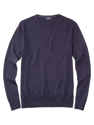 OLYMP - OLYMP Casual Strick Marine - Gr. - XXL