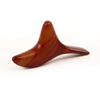 bodhi Massagegerät Massagehilfe aus Hartholz „BIRDY“, 10 x 5 cm