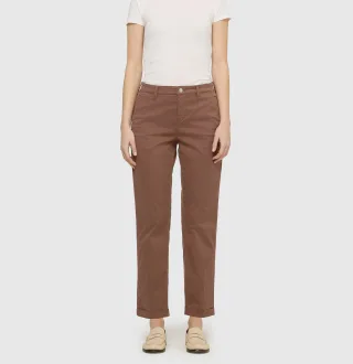 MAC - MAC JEANS - CHINO, Authentic stretch gabardine braun - Gr. - 42