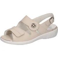 Waldläufer KARA Soft Sandale Sommerschuh, Keilsandalette mit Orthotritt-Funktion, Extraweite K
