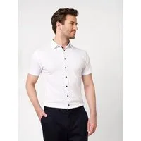 DESOTO Kurzarmhemd Casual Kent 1/2 Businesshemd, slim fit, Kentkragen