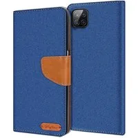 CoolGadget Handyhülle Flip Case Wallet Cover Book Tasche für Samsung Galaxy A22 5G 6,6 Zoll, Handy Tasche mit Kartenfach Book Schutzhülle