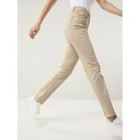 Walbusch Regular-fit-Jeans Damen Stretch-Jeans High Waist Five-Pocket Regular Fit Kaschierender Einsatz, softer Baumwollmix, Flex-Bund, formstabil