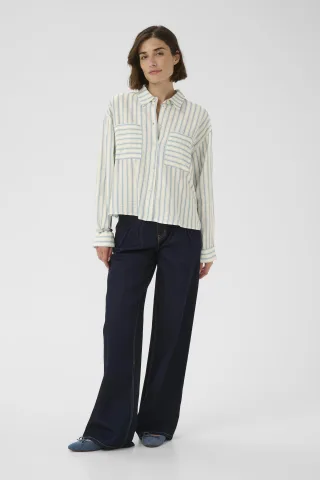 Langarm-Hemd CUantomine Langarm-Hemd Casual fit
