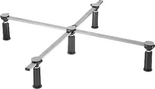 Duravit D-Code Duschwannenfuß Grau 750x750x125 mm - 790129000000000 790129000000000