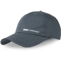 PUMA Workwear Baseball Cap Unisex Mütze mit Logo - Größenverstellbar - 100% Baumwolle Zeitloses Design - Fester Schirm - für Arbeit und Freizeit