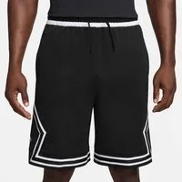 Jordan Trainingsshorts Jordan Sport Men's Dri-FIT 9" Diamond Shorts mit elastischem Bund mit Kordelzug, aus Mesh-Material, gerade Passform