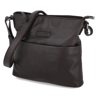 Fräulein Frida Schultertasche - Gr.  - Braun - Synthetik