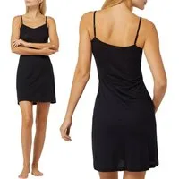 Rungassi Unterkleid Deluxe Damen Unterkleid Gaubert Schwarz GBTW-812 S / M (1-tlg)