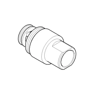 Dornbracht Umstellung 09213408120-06 09213408120 D.30 x 56 mm platin matt