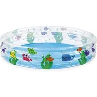 Bestway Planschbecken Bestway 51005 - Planschbecken Deep Dive Ø 183 x 33 cm, rund