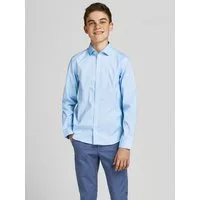 Jack & Jones Junior Langarmhemd JPRPARMA cool, elastisch, kombinierbar Baumwollmischung, regular fit