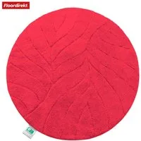 Floordirekt Badematte Maris, ausfranssicher, verschiedene Farben, aus weicher Mikrofaser, Höhe 30 mm, rutschhemmend beschichtet, fusselfrei, Polyester, Rund, 120cm Durchmesser, für Fußbodenheizung geeignet