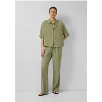 s.Oliver Chinos Hose Leinenmix-Hose mit elastischem Bund