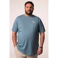 Men Plus T-Shirt T-Shirt Halbarm kleiner Print