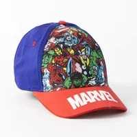 MARVEL Baseball Cap Avengers Spider Man Kinder Cap Baseballkappe Schirmmütze 53 cm (Packung)