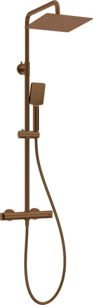 Neuesbad Serie 720 Bronze Gebürstet Duschsäule mit Brausearmatur NB1DENACC4HT1