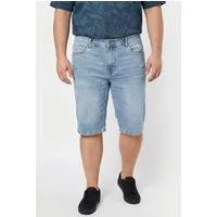 Men Plus Bermudas Jeans-Bermuda Denim FLEXLASTIC® Bauchfit bis 72