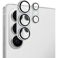 Wigento Kameraschutzglas Linsenglas für Samsung Galaxy S26 Ultra Aluminium Ring 9H Dünn Silber für Samsung Galaxy S26 Ultra 5G, Aluminium Rahmen, Anti Reflex
