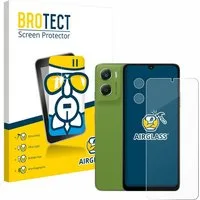 BROTECT Displayschutzglas Folie für Motorola Moto G06 Power (Display+Kamera), Schutzfolie Glas Panzer Display Schutz klar