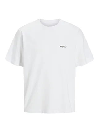 JACK&JONES - JORPAROS EASTER SKETCH TEE SS CREW N LN Bright White - Gr. - M
